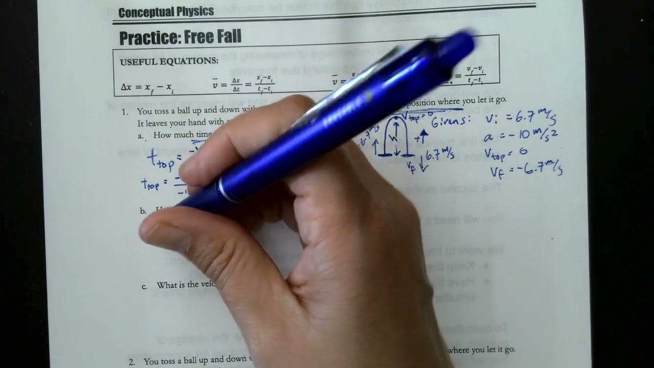CP Practice: Freefall 1