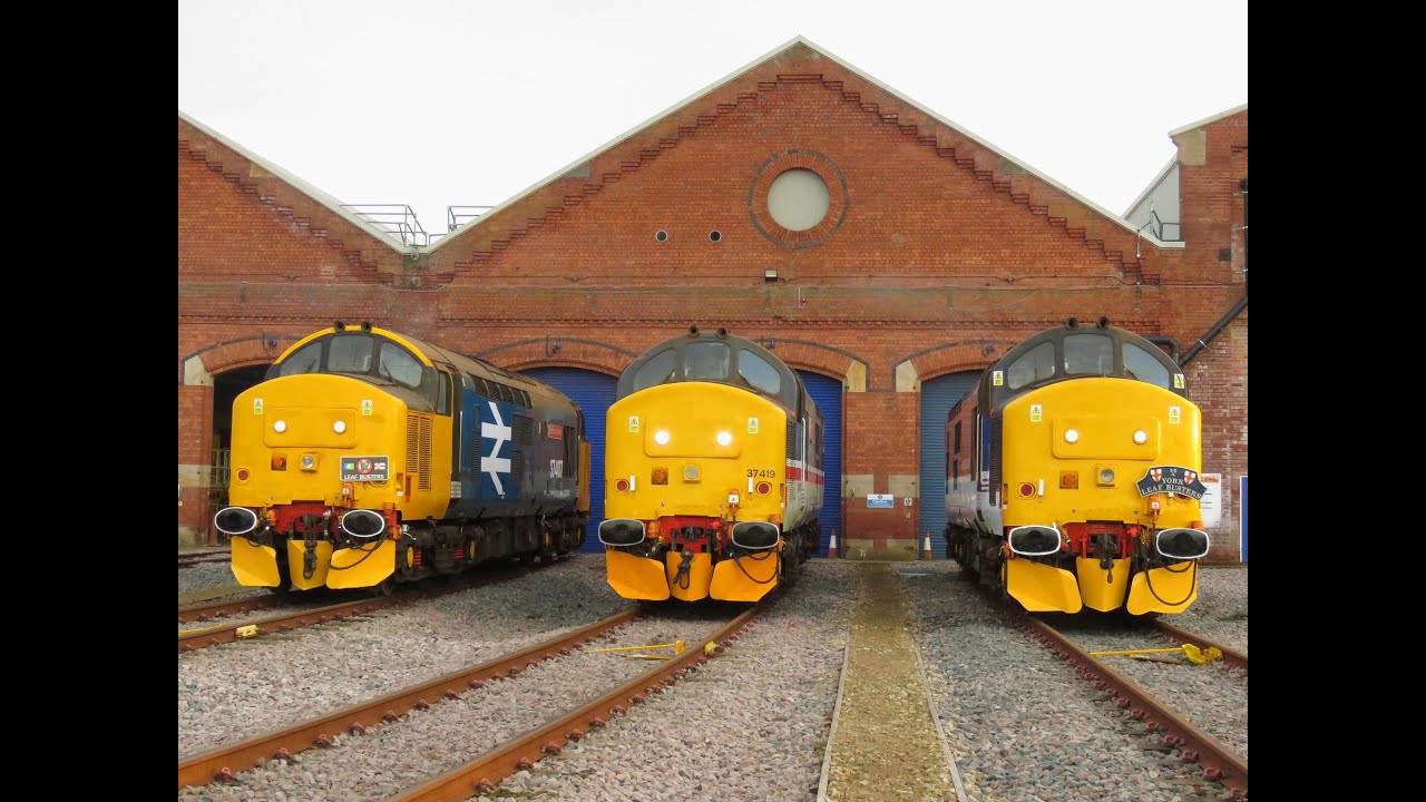DRS CLASS 37 SHOOT AT YORK  