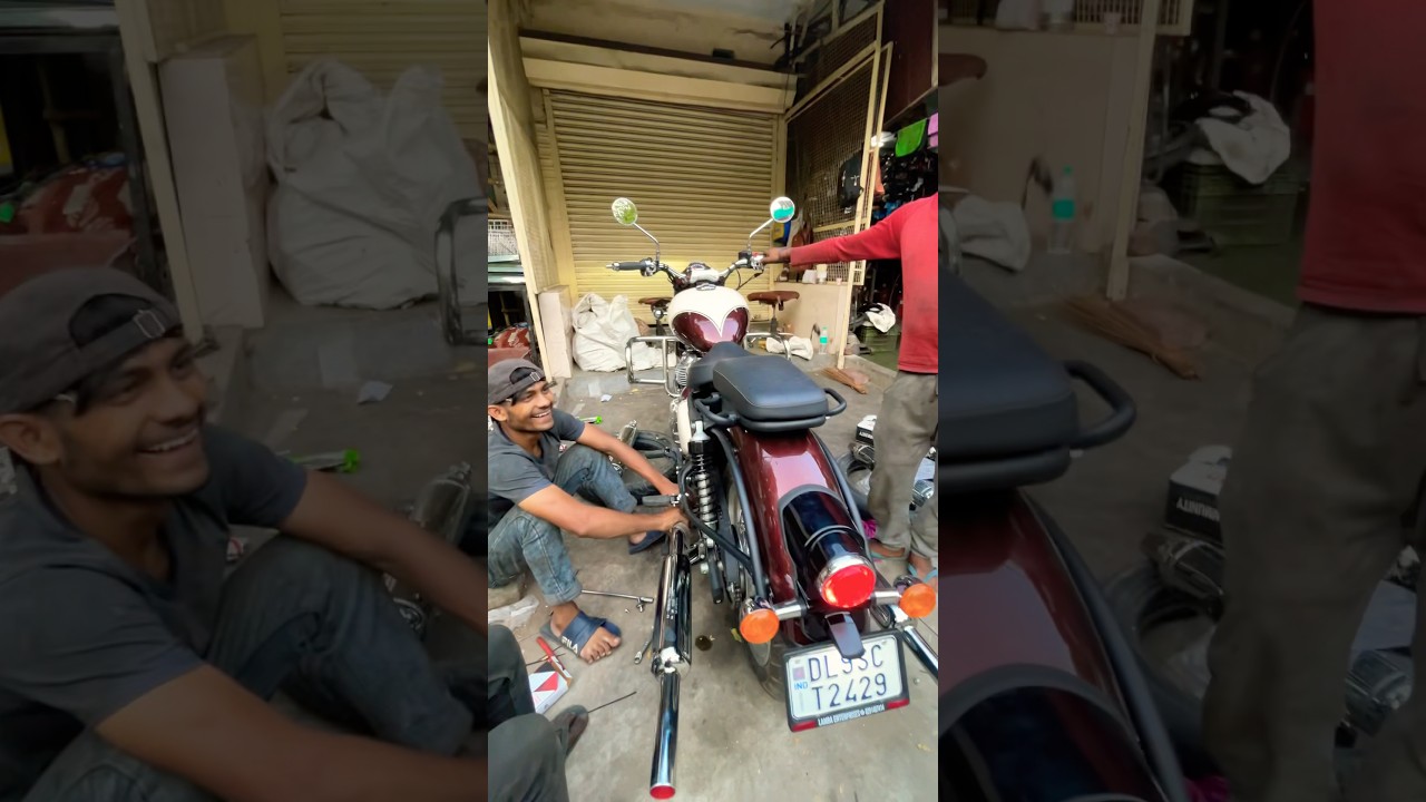 Classic 650 Modified Raw Exhaust Sound #classic650 #exhaustsound #modification