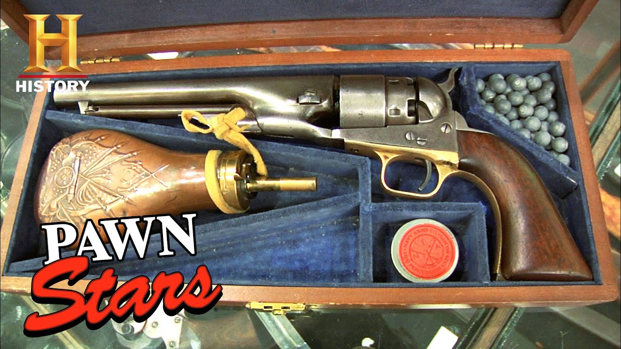BULLSEYE DEAL for RARE Civil War Colt .44 (Season 5) | Pawn Stars
