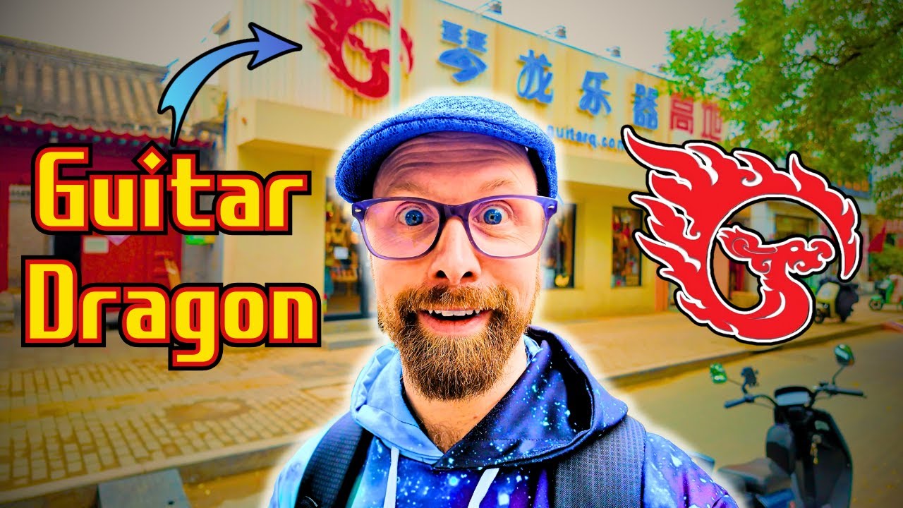 Ever Been In A Chinese Guitar Store? Let's Go!