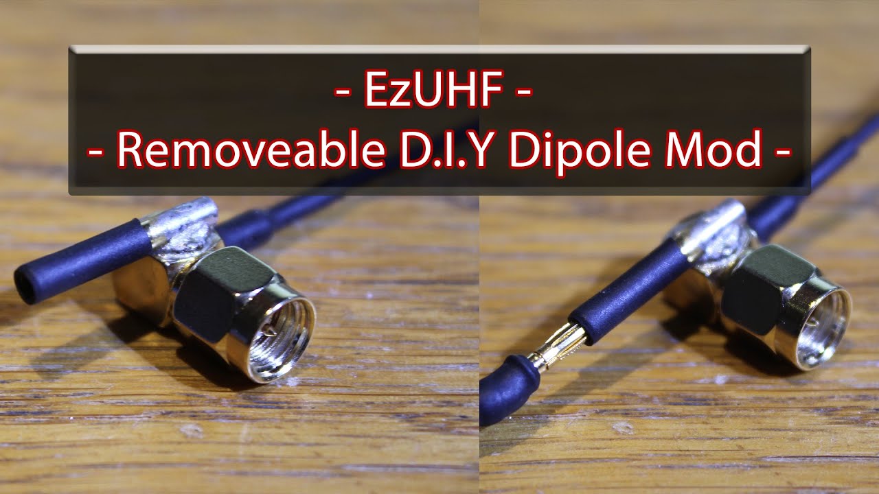 EzUHF - D.I.Y Removeable Dipole Mod (Ideal for XuGong v2 Pro