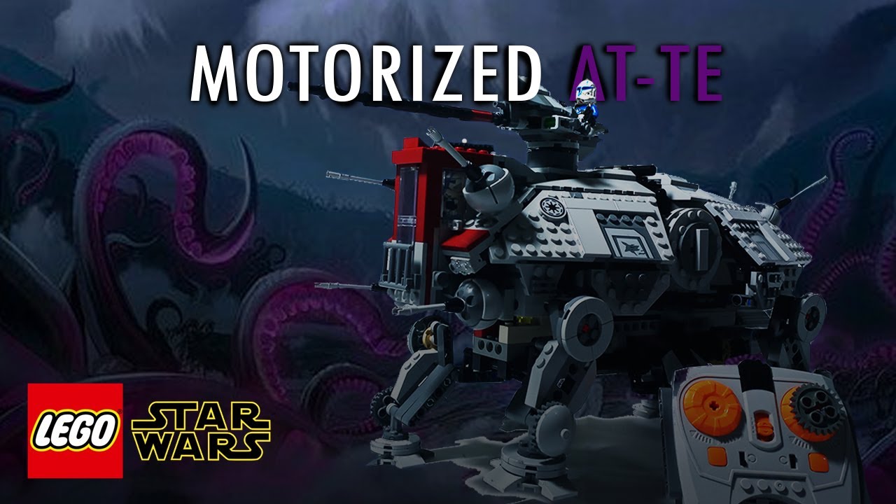 LEGO Star Wars 75337 RC motorized AT-TE