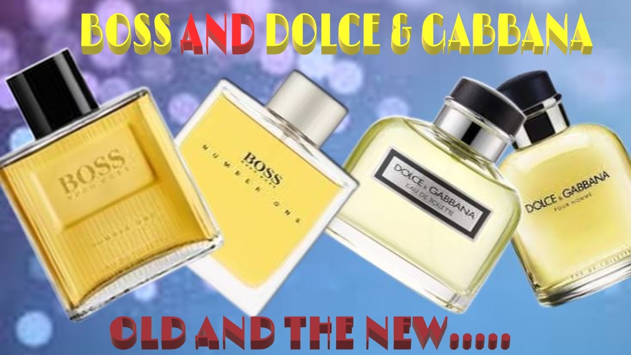 Hugo Boss Number One and Dolce And Gabbana Pour Homme- OLD VS THE NEW VERSIONS