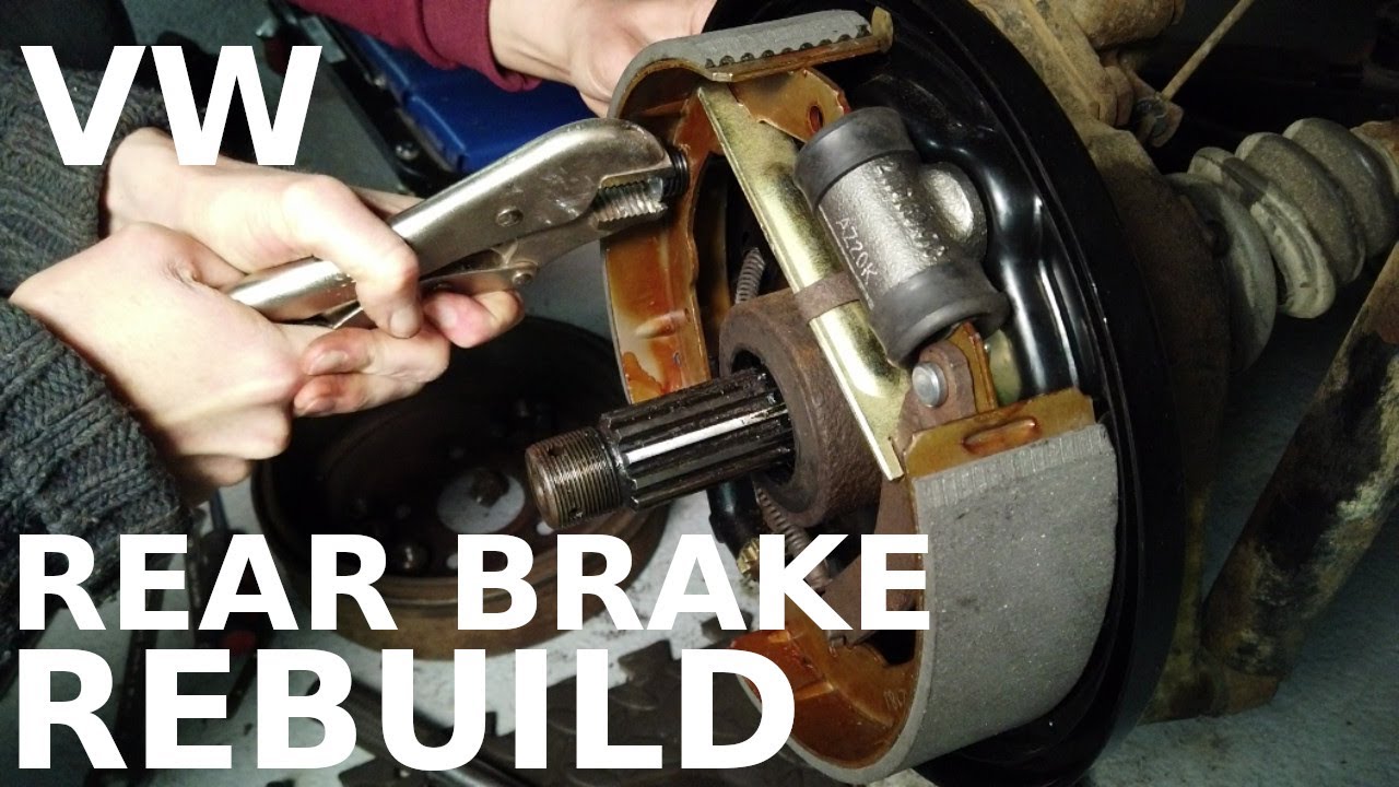 VW rear drum brake rebuild (part 1)