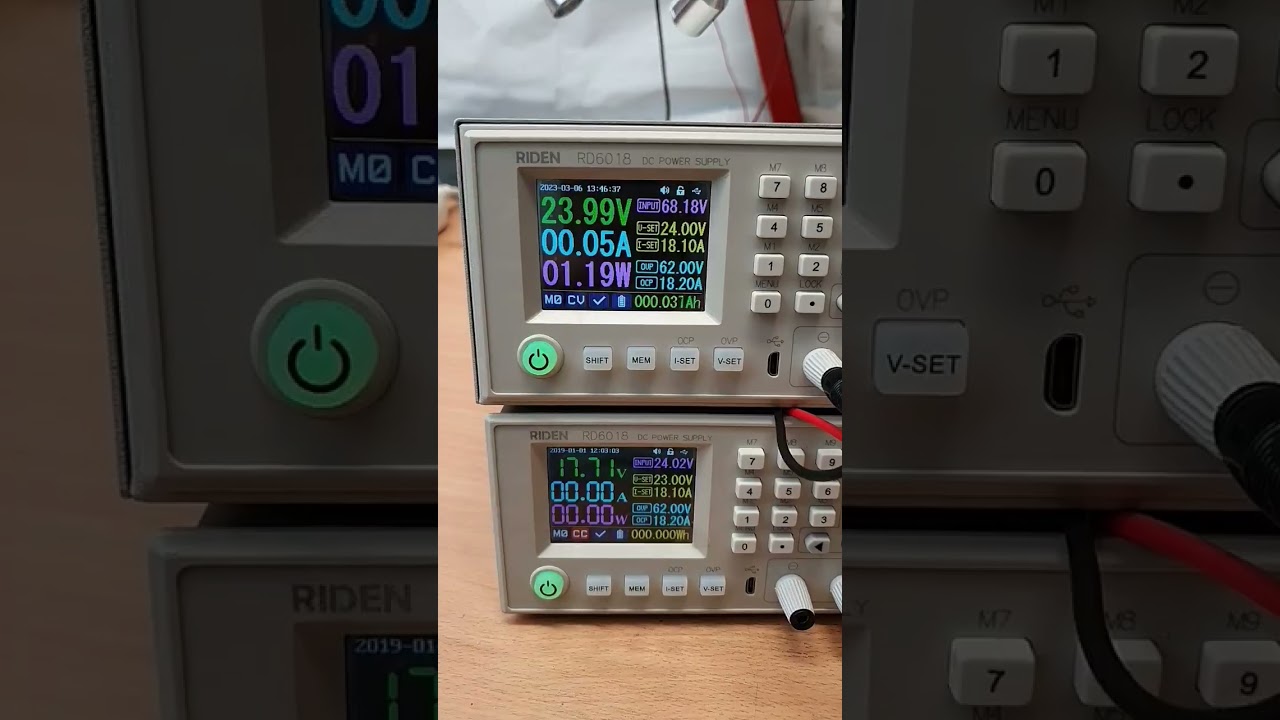 Firmware v1.38 do RIDENa RD6018 - co się zmieniło?