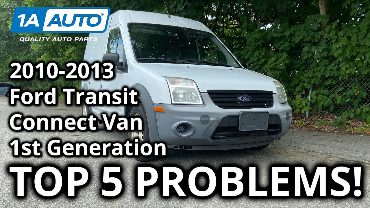 5 основных проблем Ford Transit Connect Van 2010-2013 1-го поколения