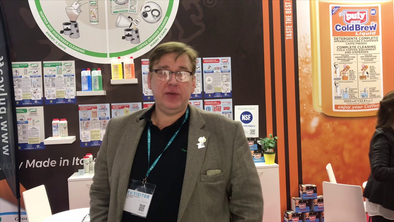Чем чистить кофемашины? Puly Caff. На международной выставке HOST 2019