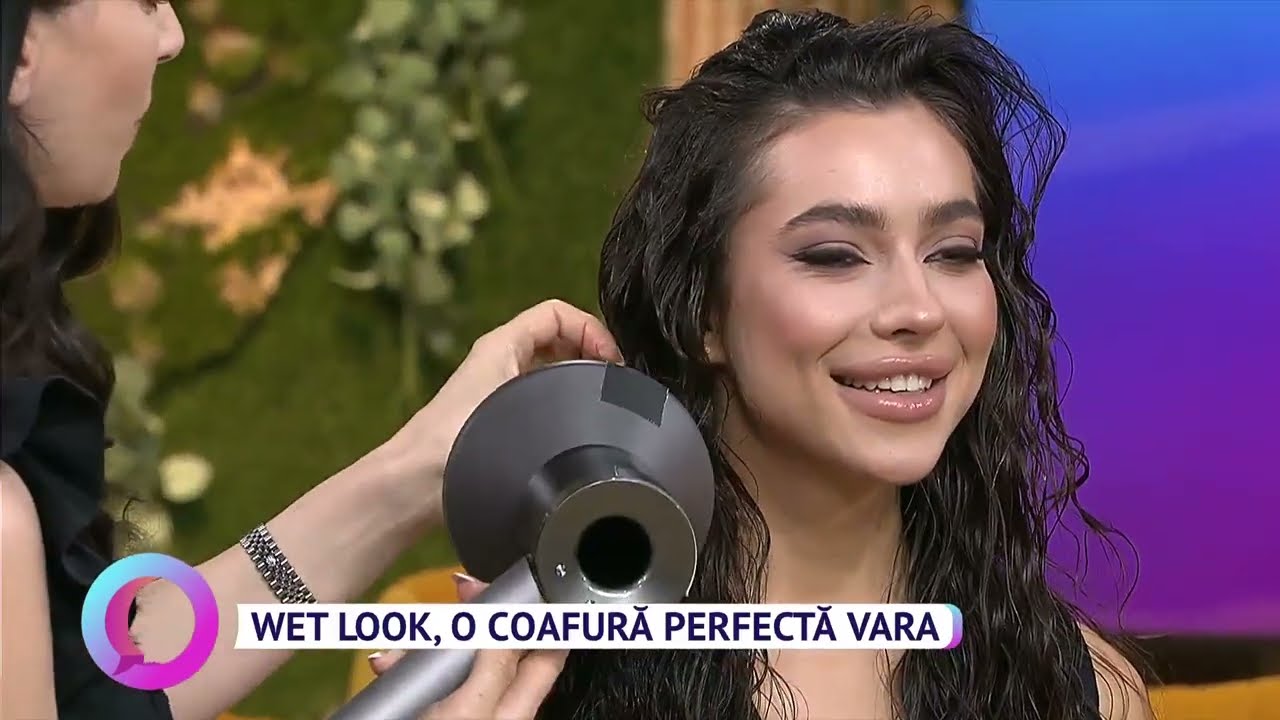 Wet look, o coafură perfectă vara