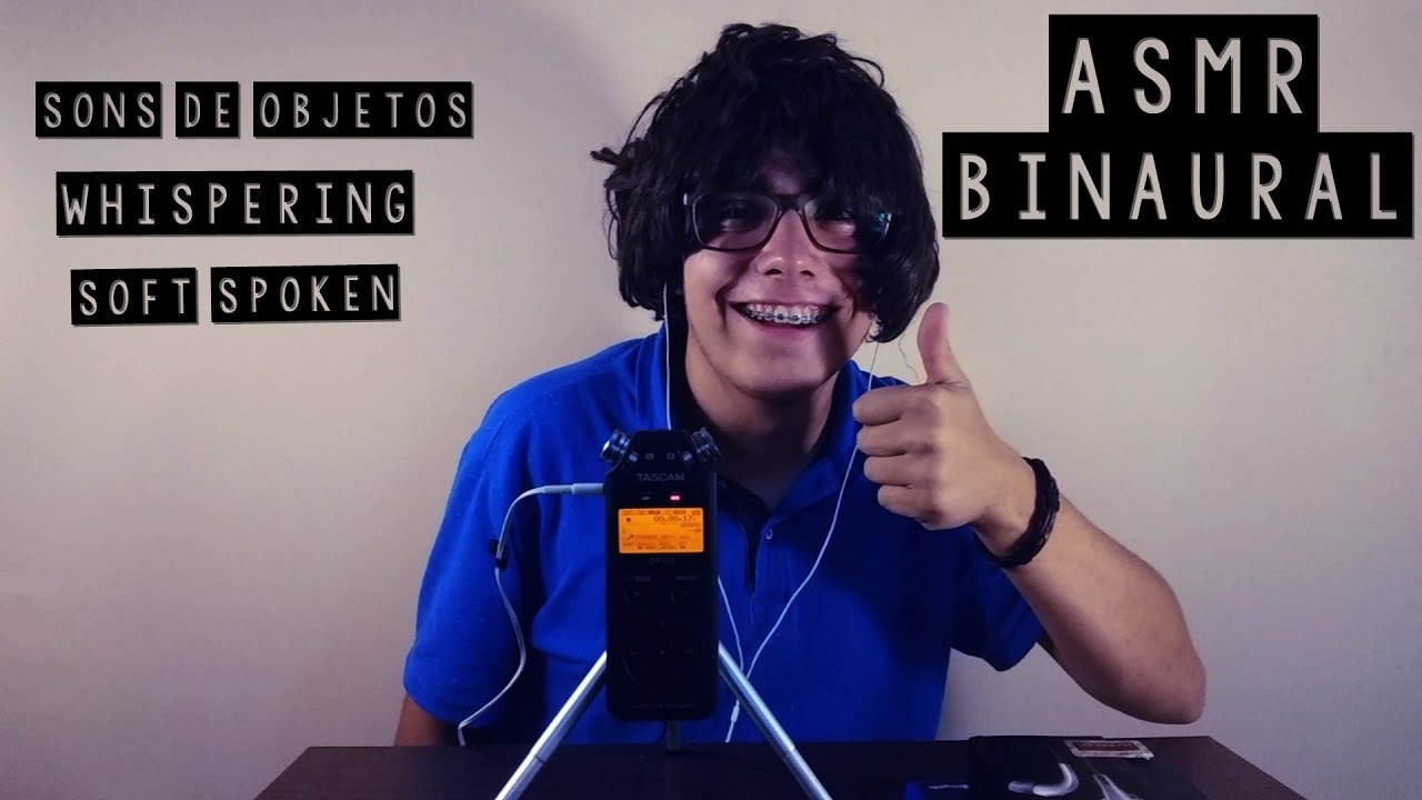🎧[ASMR PORTUGUÊS BINAURAL] 🎧 Whisper / Leitura / Objetos / Soft Spoken
