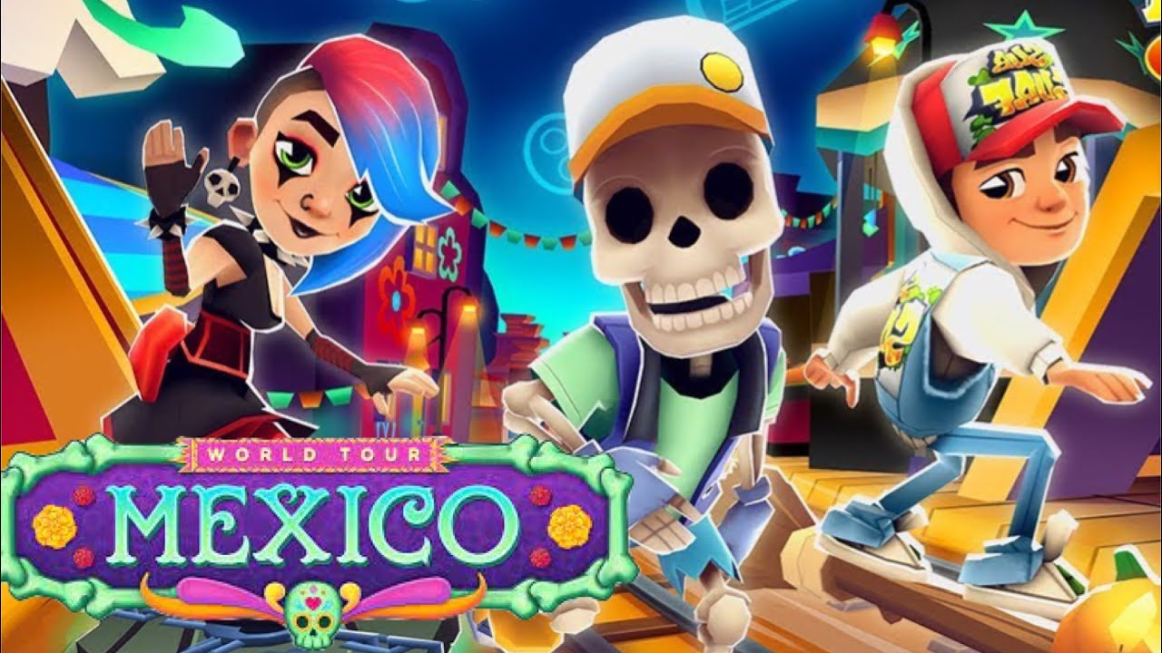 👺Subway Surfers Mexico 2017!🕷