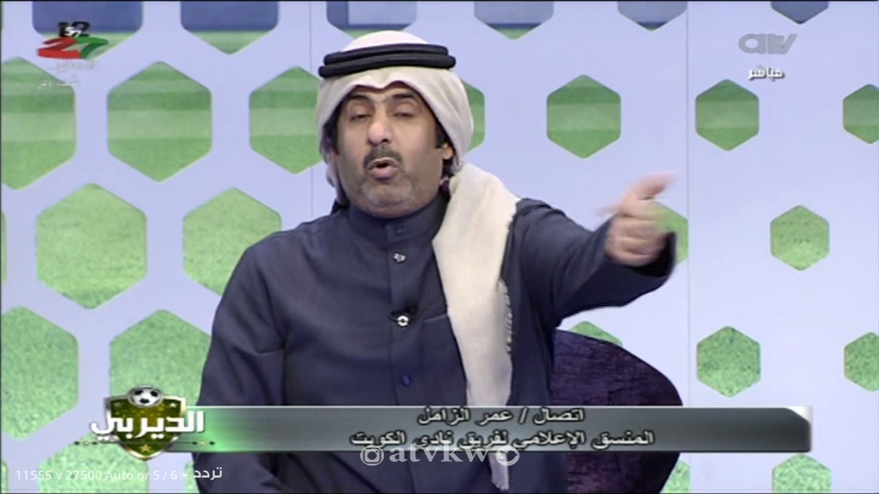 عمر الزامل: أتمنى من #الديربي يتخذون إجراء ضد محسن غانم