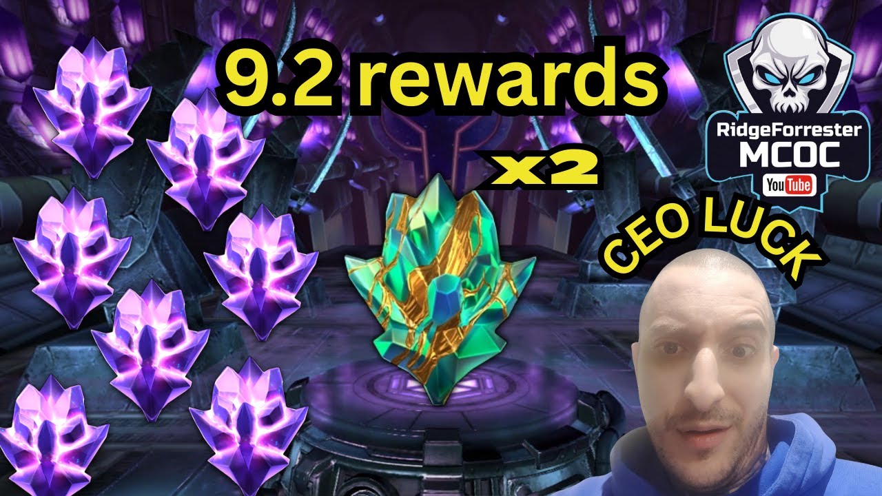 INSANE LUCK! ACT 9.2 Exploration Rewards Opening! CEO 1000000% - MCOC