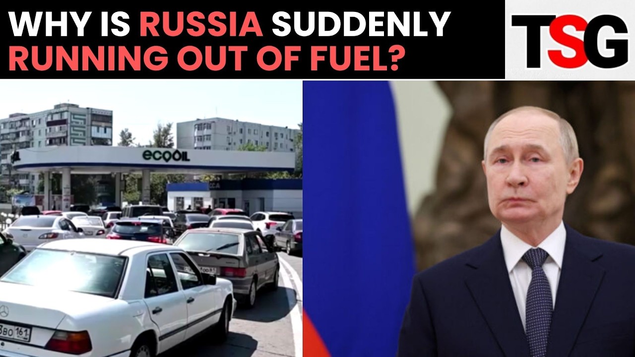 Russia Fuel Crisis Deepens As Rostov Drivers Face Hours-Long Queues | TSG