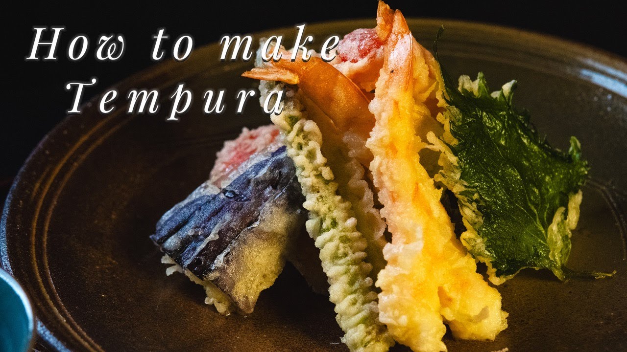 Crispy Tempura Sounds｜Japanese Cooking ASMR