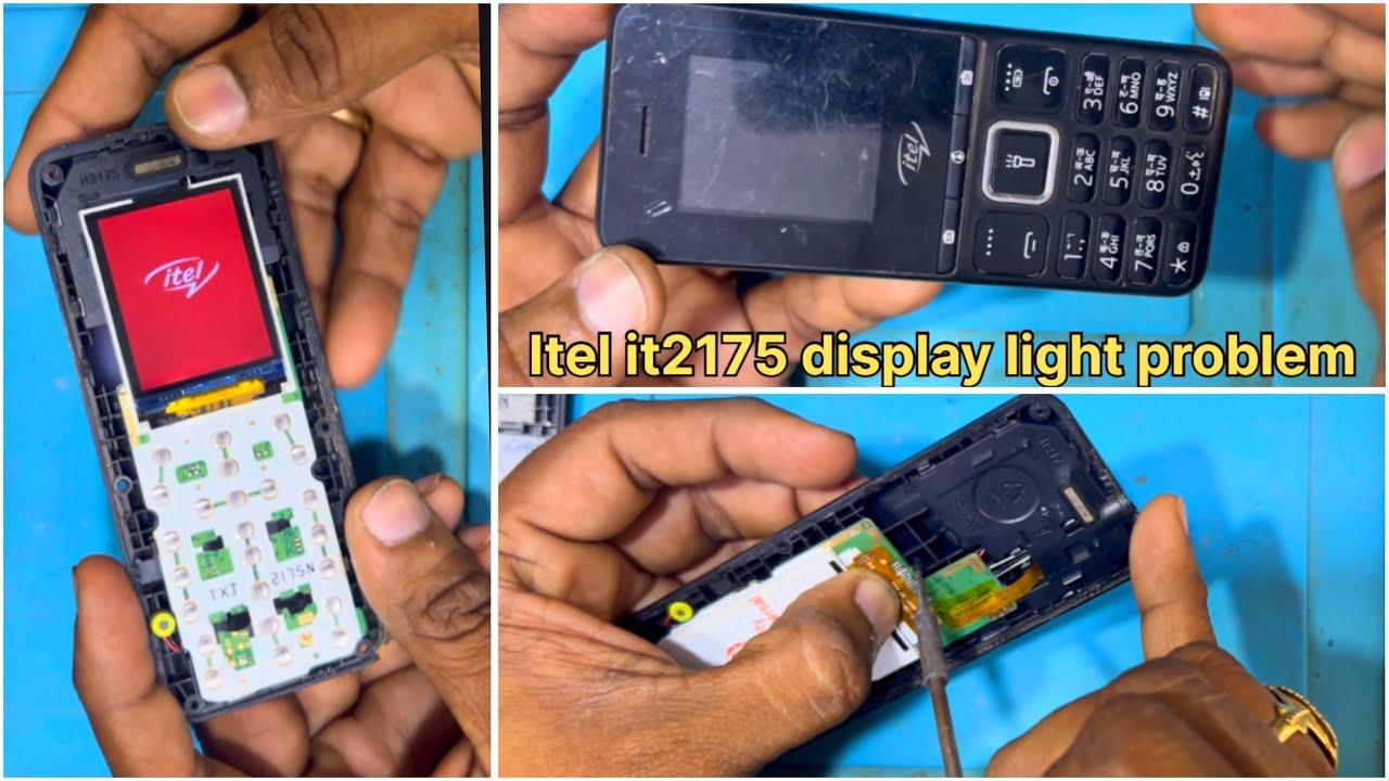 Itel it2175 display light solution / itel it2175 display blank problem / itel display light jumper 