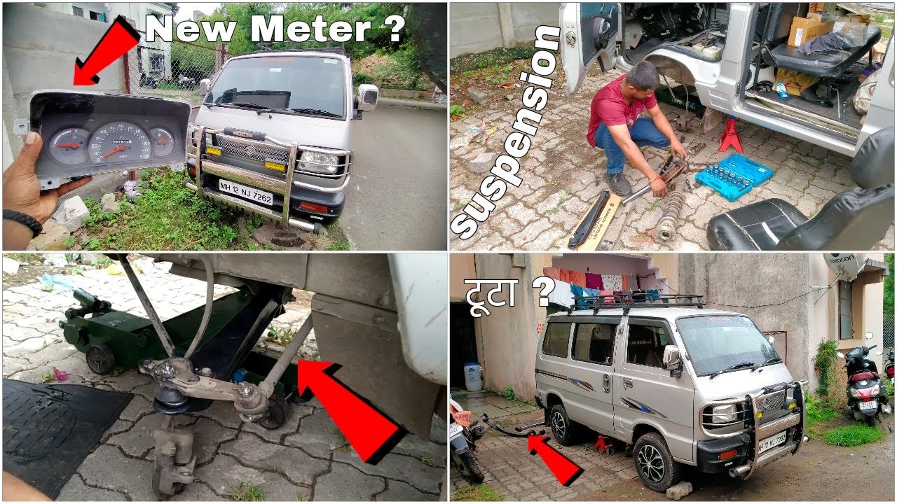 Maruti Omni Suspension Work | Meter repair | Propeller shaft repair Keshav vlogs