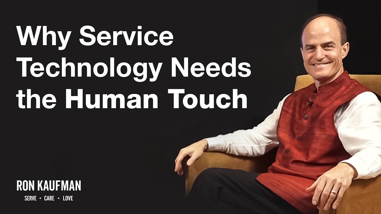 Why Service Technology Needs the Human Touch