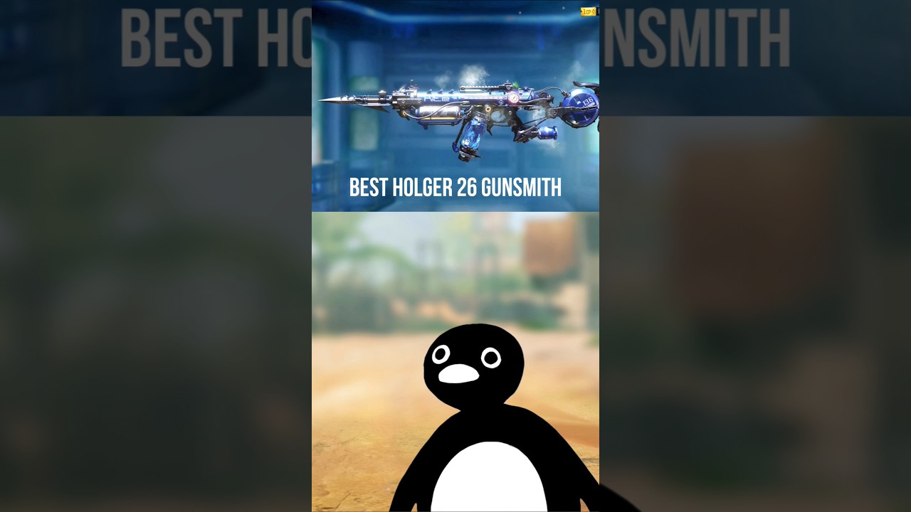 Best HOLGER 26 Gunsmith in Season 7 COD Mobile: Fast ADS High Damage #shorts #codm #codmobile