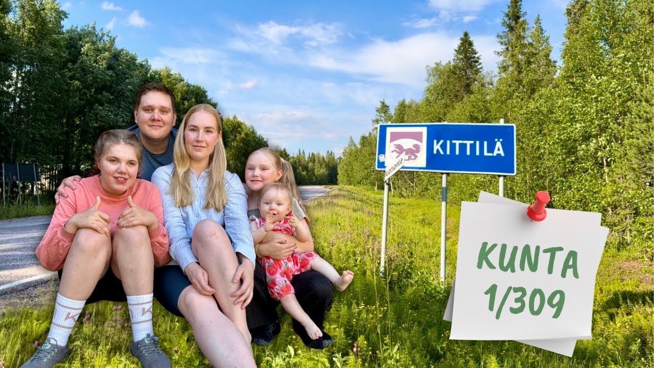 Kierretään KAIKKI Suomen kunnat - SUOMIREISSU 1/309, KITTILÄ