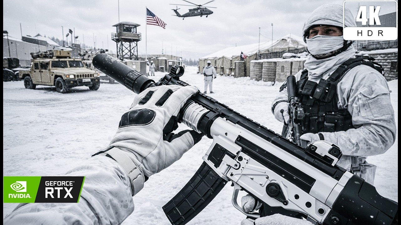 SAS Stealth Raid on Russian Army Base | Realistic Ultra Graphics Gameplay(4K60fps) Call of Duty
