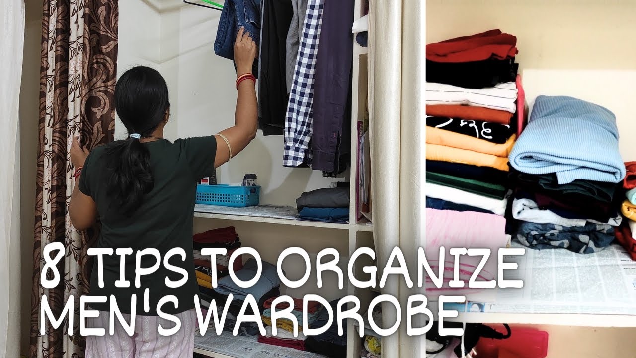 Husband Wardrobe Organization Tips | 8 Easy Organizing Ideas in Odia