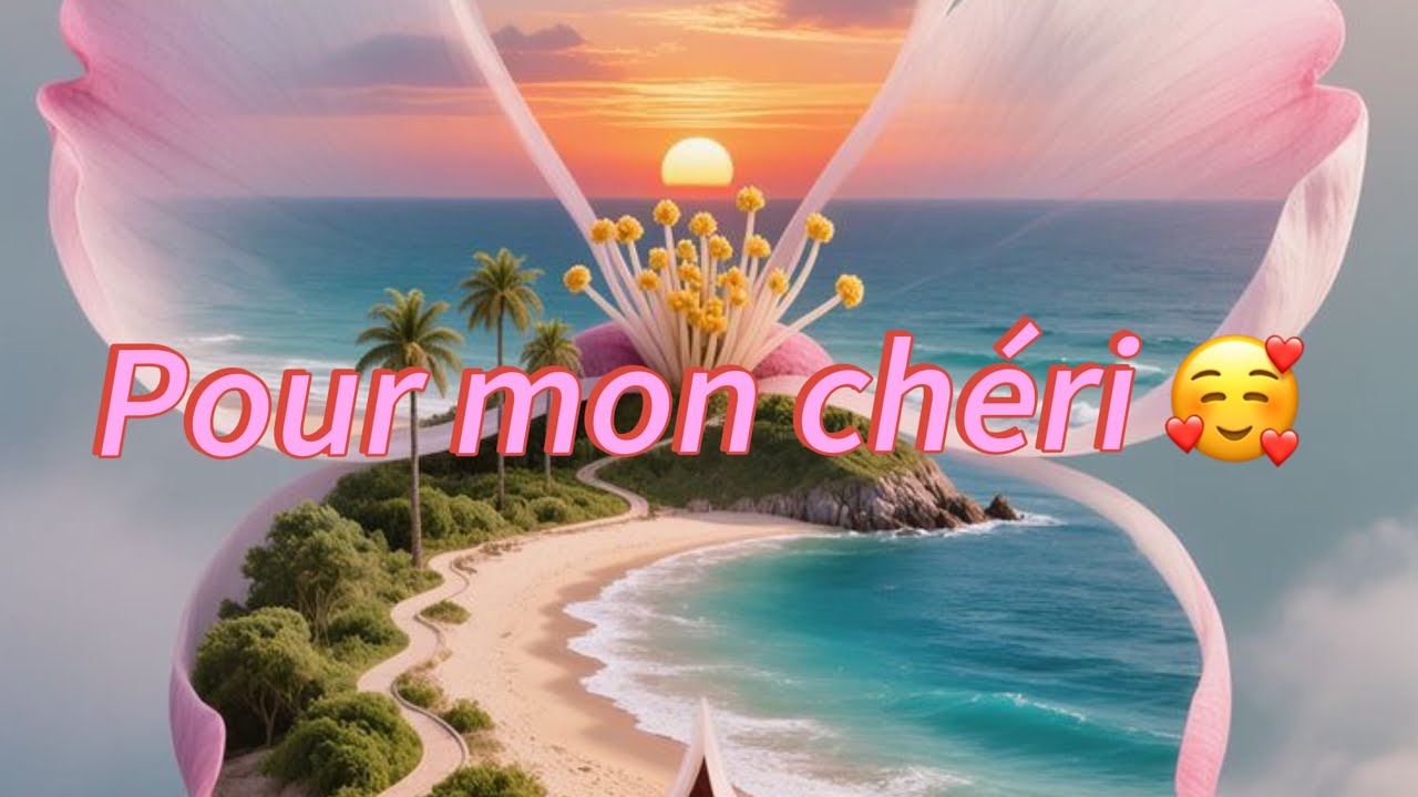 Des mots doux dédier à mon chéri d’amour 😍