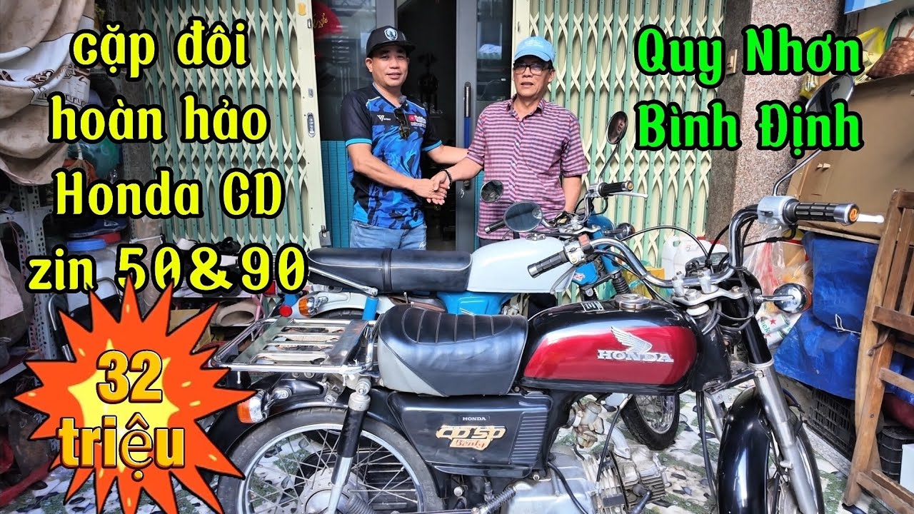 2 chiếc honda CD Benly 50 b.án dùm ông anh 0961.266.477