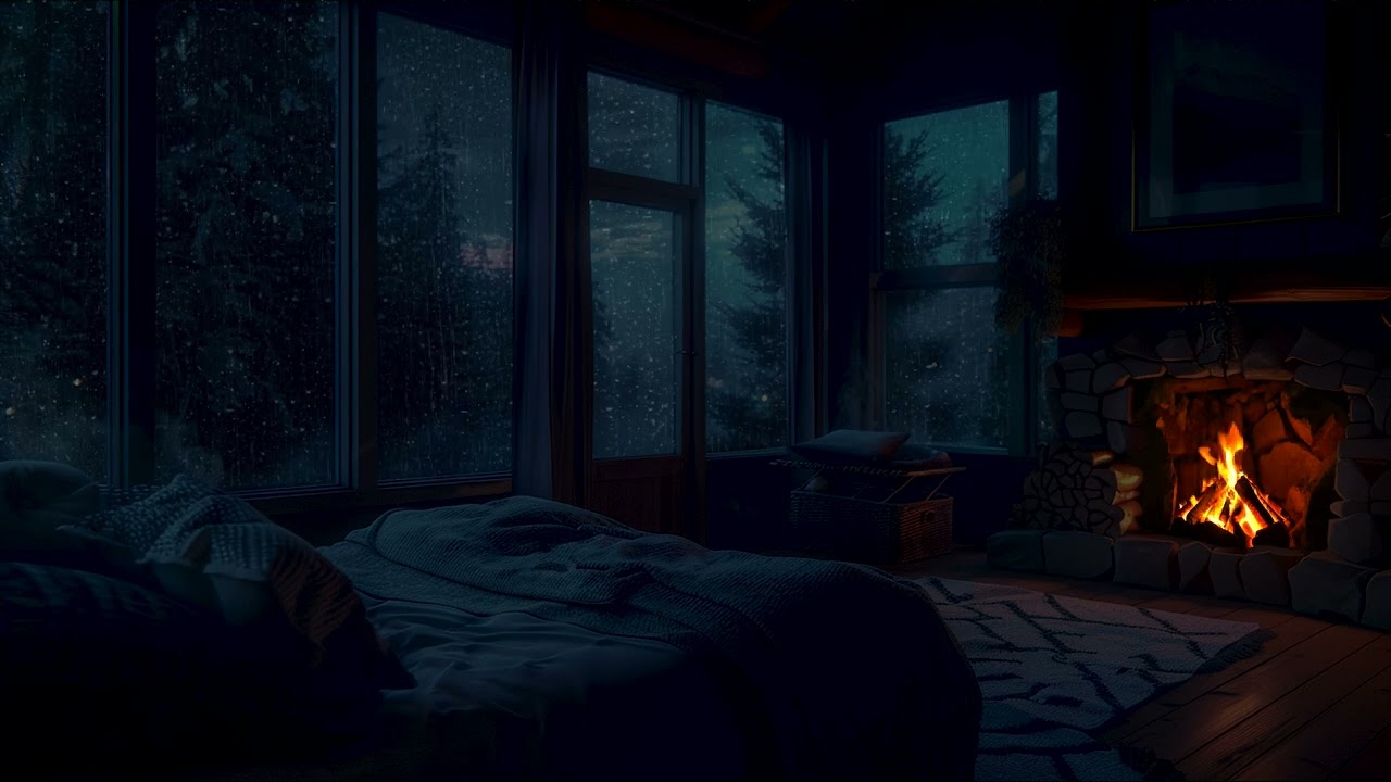 Quiet Afternoon, Light Rain on the Porch: The Perfect Space for a Relaxing Sleep
