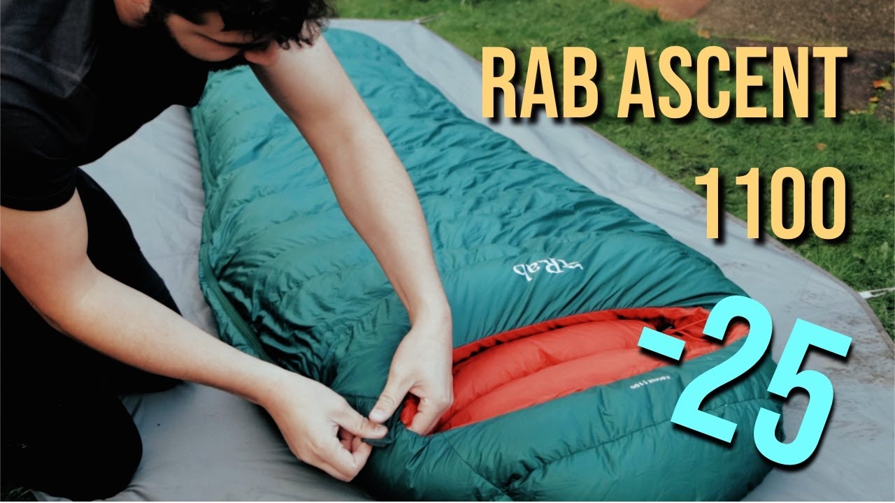 RAB ASCENT 1100 REVIEW - Best All Round Winter Sleeping Bag?