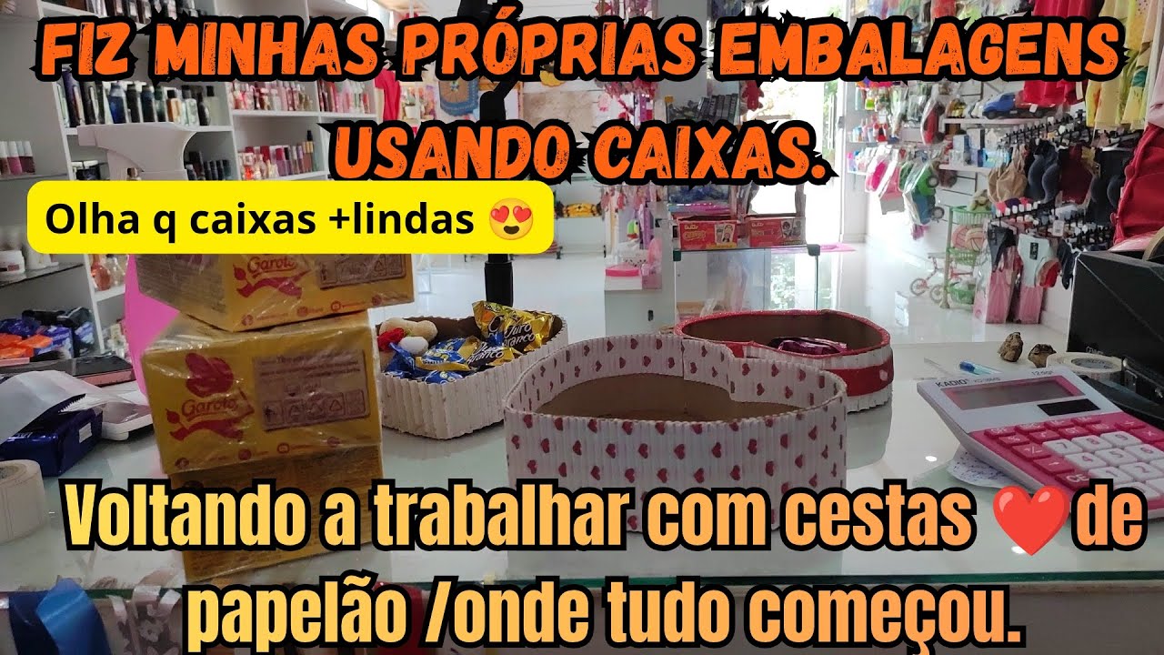 VOLTANDO A TRABALHAR COM CESTAS D CXS/ONDE TUDO COMEÇOU+ECONOMIA E OLHA Q LINDAS FICARAM 😍