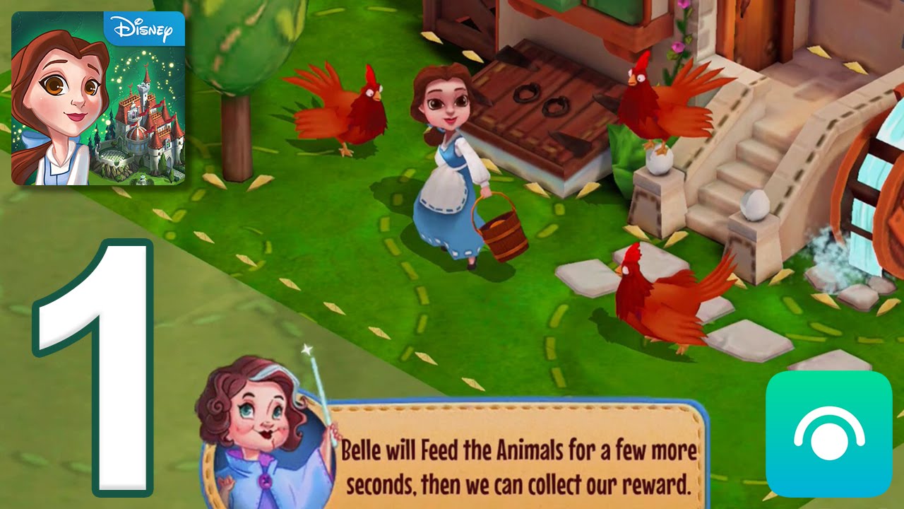 Disney Enchanted Tales - Gameplay Walkthrough Part 1 - Level 1-5 (iOS, Android)