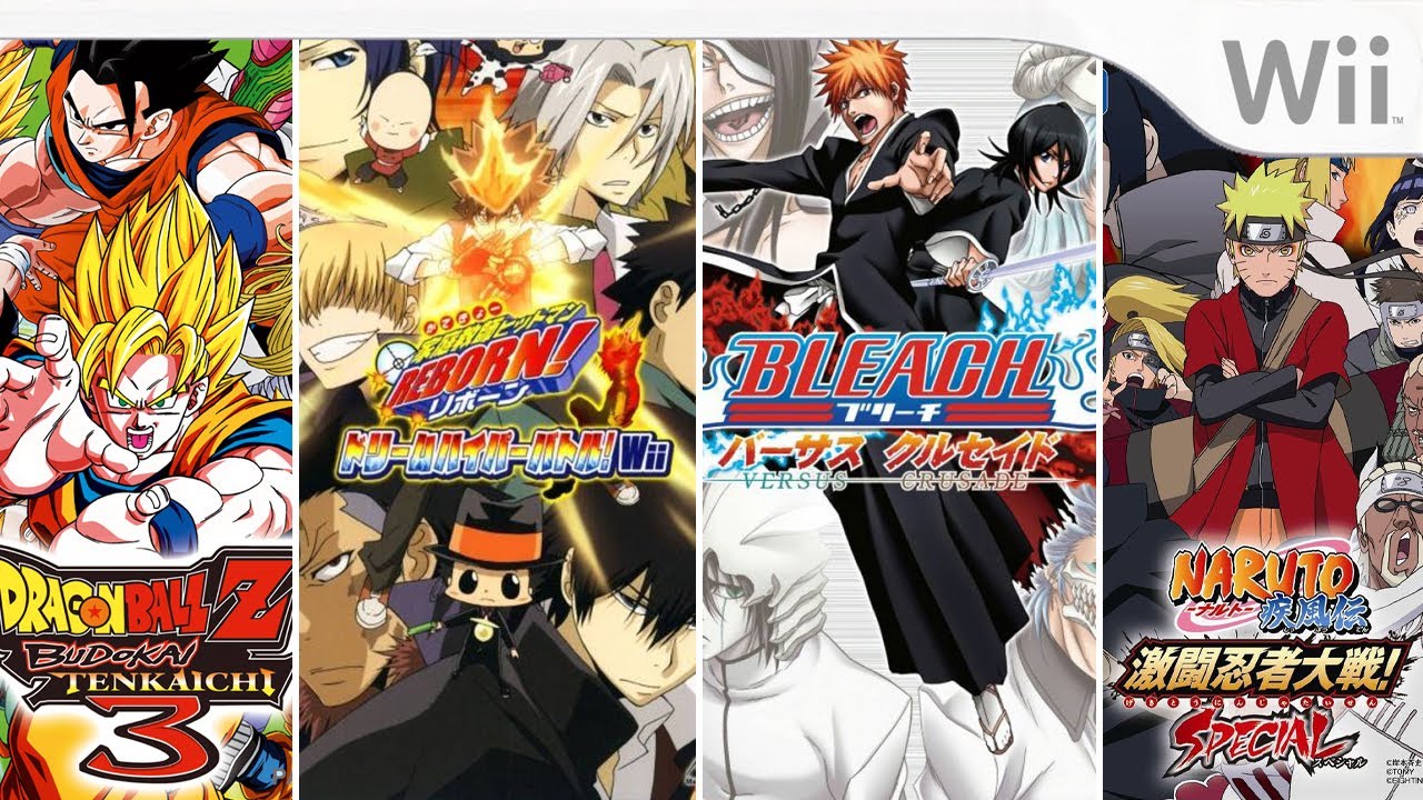 Anime Fighting Games for Wii