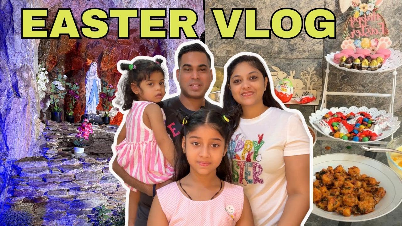 EASTER VLOG | COOKING | FAMILY TIME | Goan Vlogger | Konkani Vlogs #goanvlogger #konkanivlogs