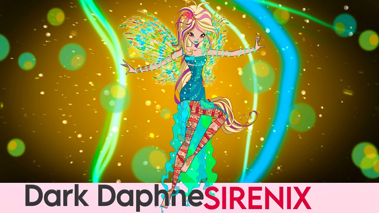 Winx club Dark Daphne Sirenix Full transformation | Exclusive | Winxclub | Fanmade