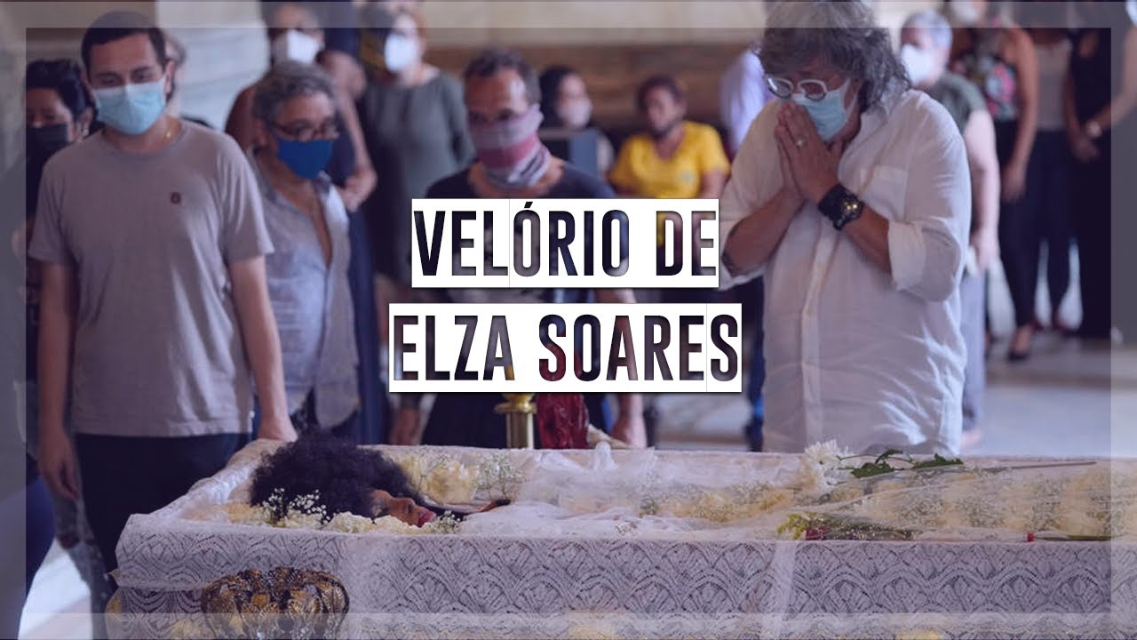 Amigos e parentes se despedem de Elza Soares