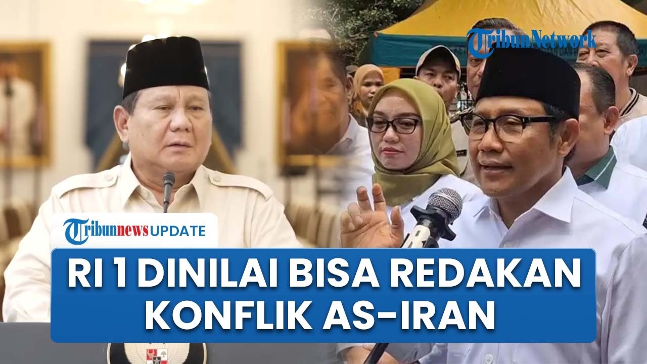 Cak Imin Yakin Prabowo Mampu Jadi Penengah Konflik Iran dengan Israel-AS, Siap Dorong Diplomasi
