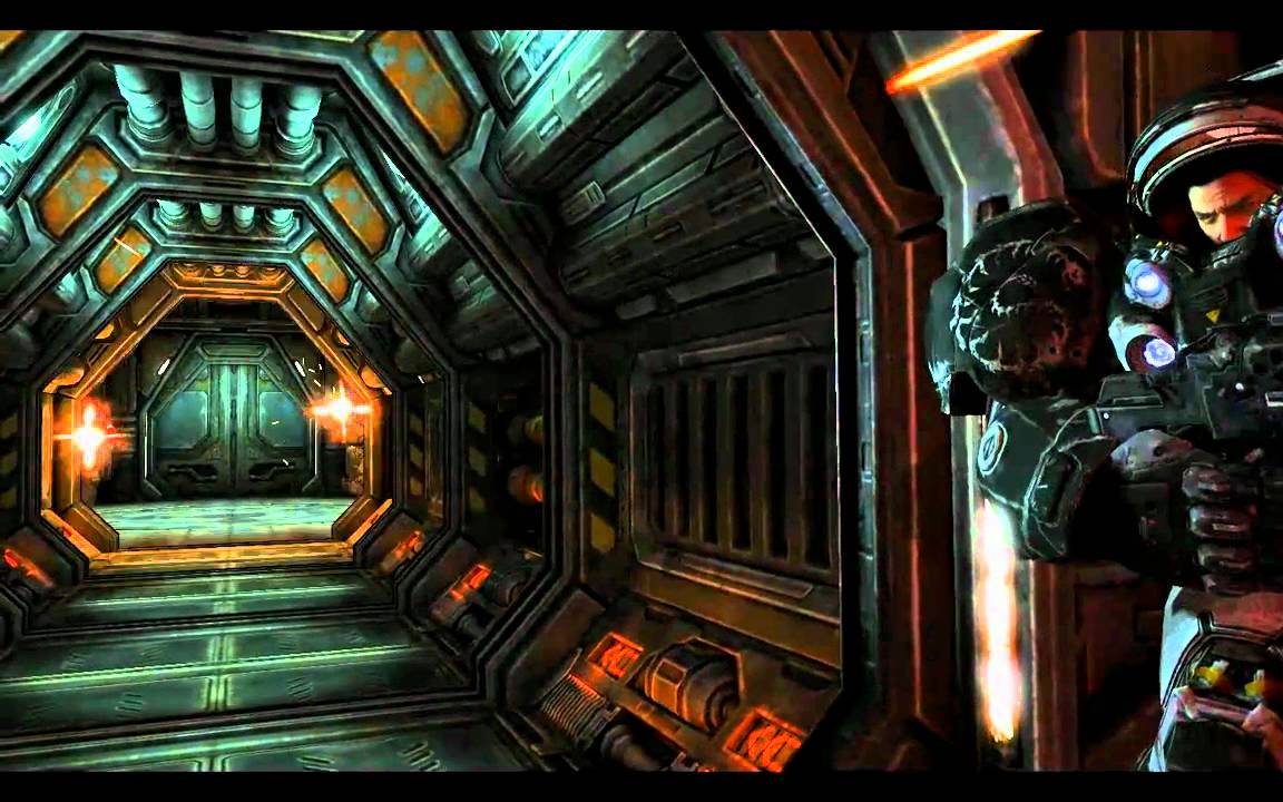 Assault on Valerian Mengsk flagship Bucephalus