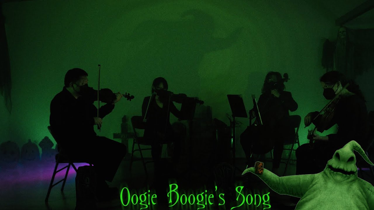 Nightmare Before Christmas - Oogie Boogie's Song  (String Quartet)