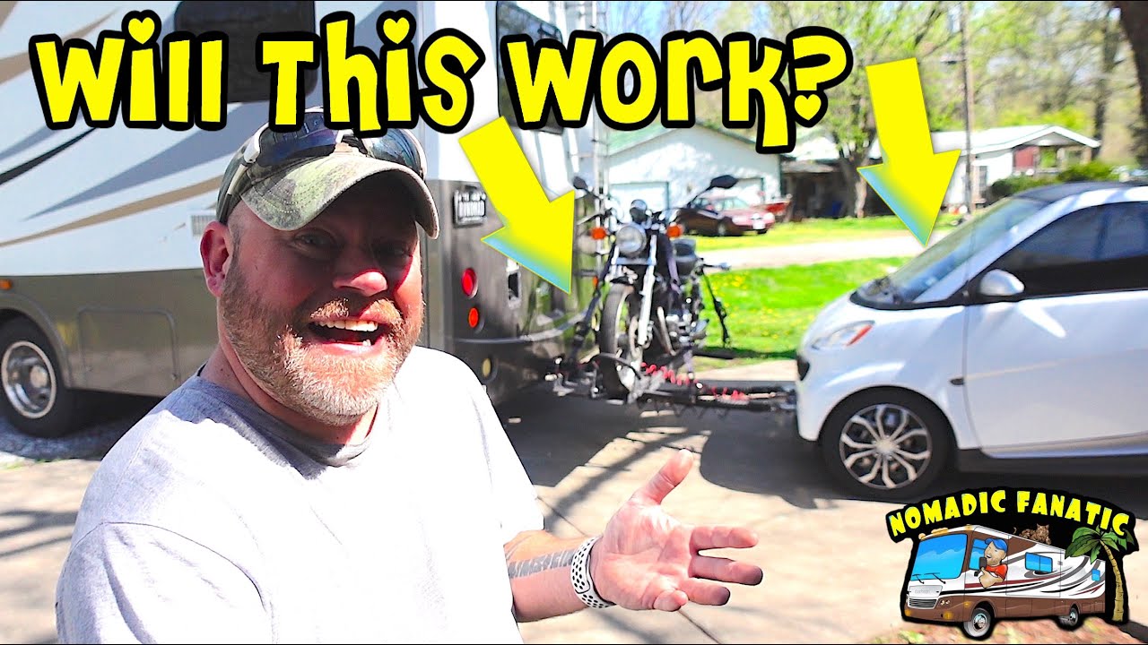 Towing Car AND Motorcycle Behind RV ~ Is This Safe?