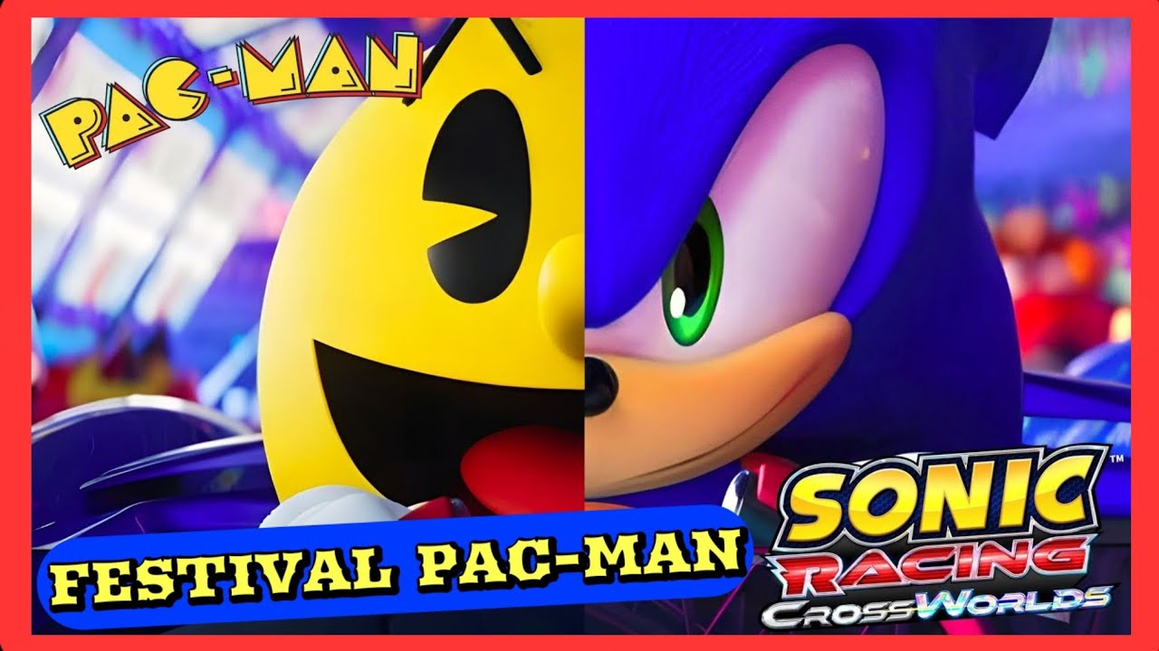 SONIC RACING: CROSSWORLDS FR - PAC-MAN REJOINT L'ÉQUIPE 🟡 (XBOX SERIES S)