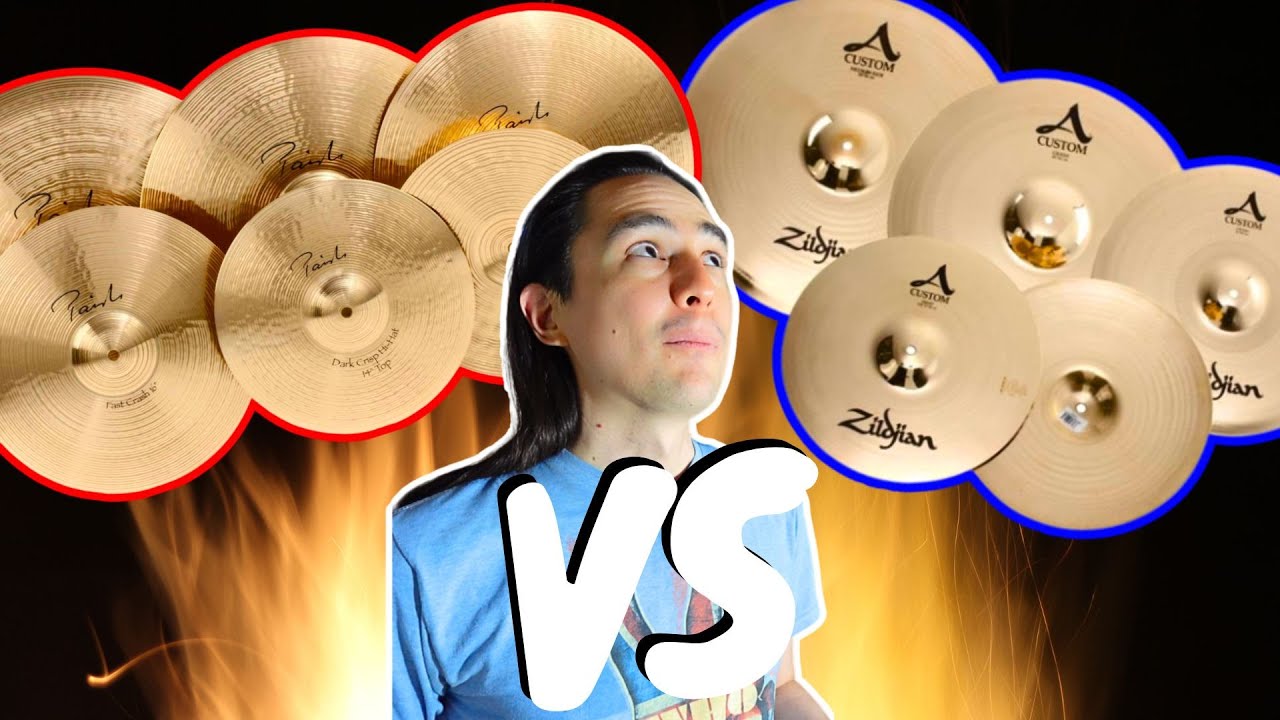 Zildjian A Custom VS Paiste Signature