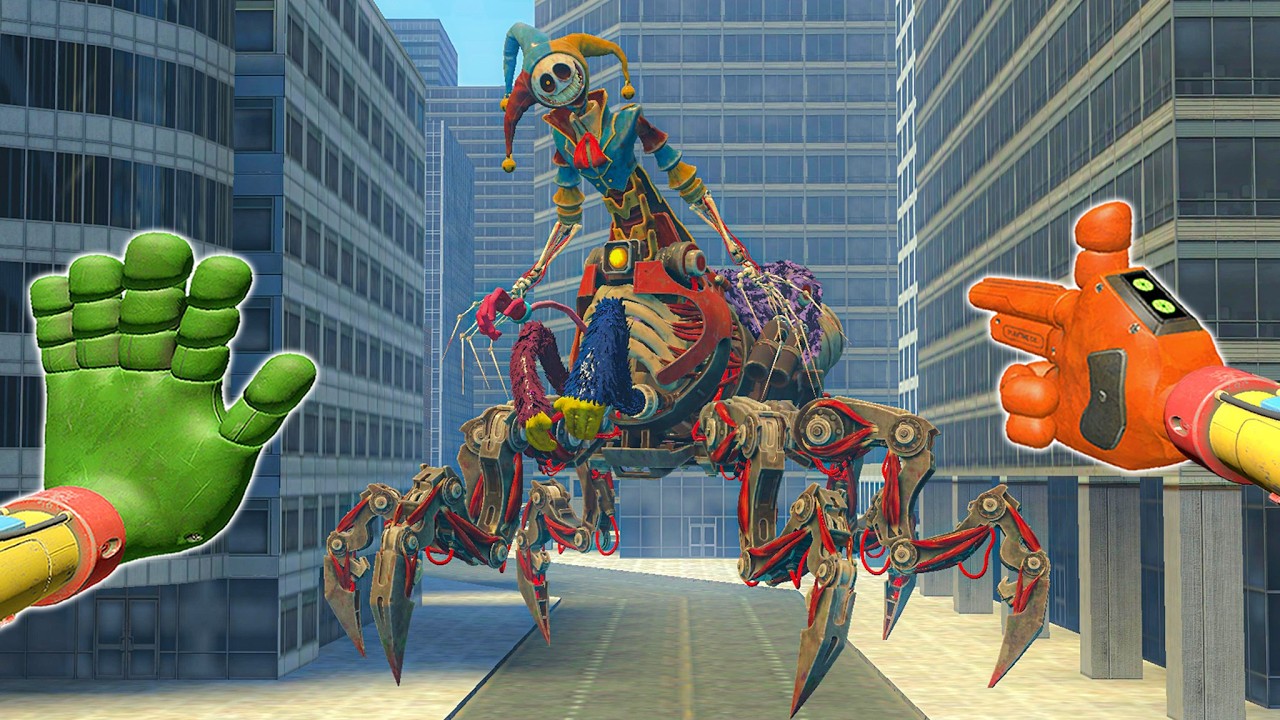 SCARY THE PROTOTYPE FROM POPPY PLAYTIME 5 KEEP IN THE CITY (Garry's Mod)