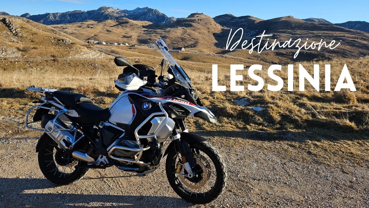 Lessinia in moto in inverno - Bmw R1250GS Adv
