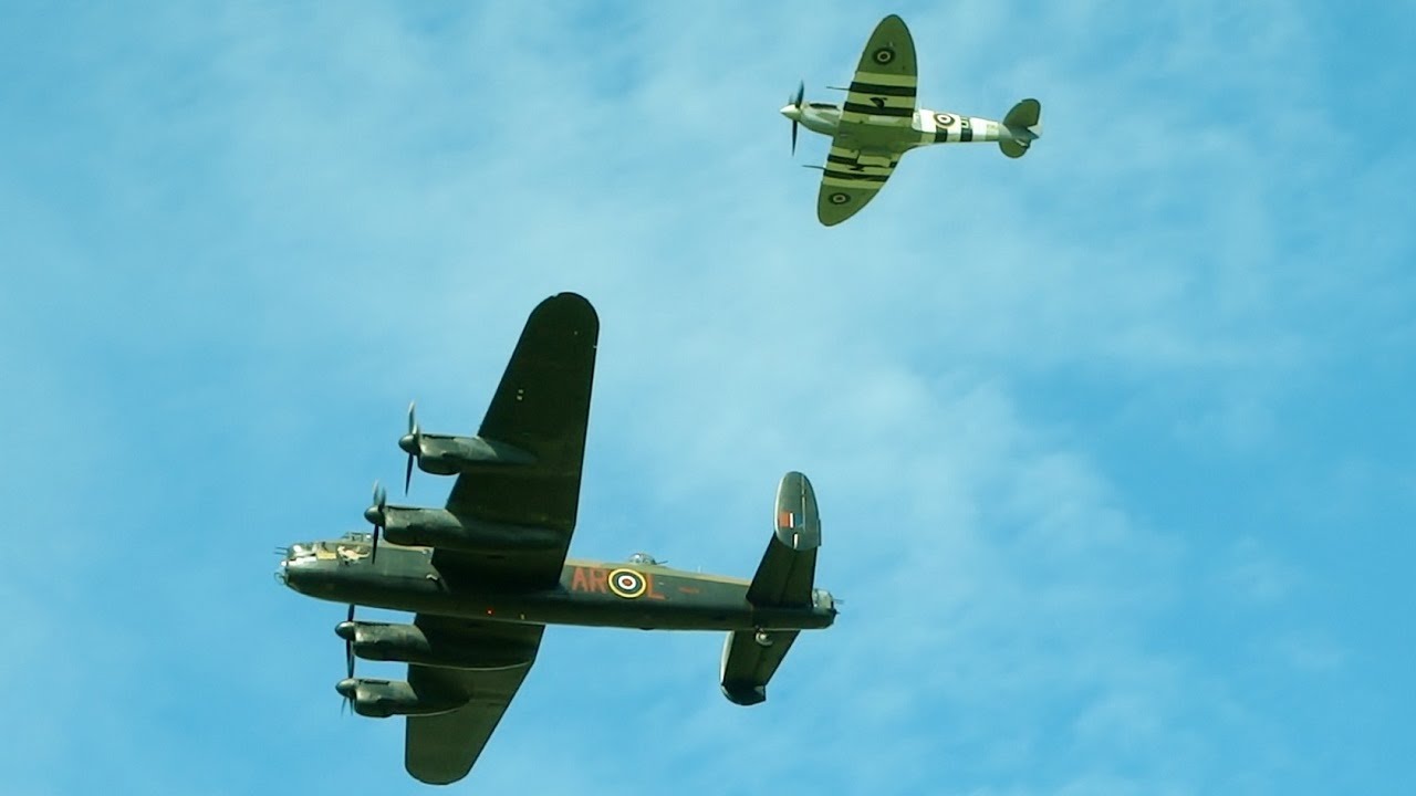 Battle of Britain Memorial Flight - Back in Blackpool August 2017