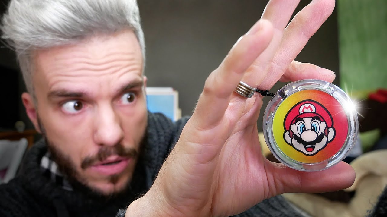 IOIÔ DO SUPER MARIO BROS!! Brancoala e Maikito - O Yoyo de Brinquedo do Mario e do Luigi