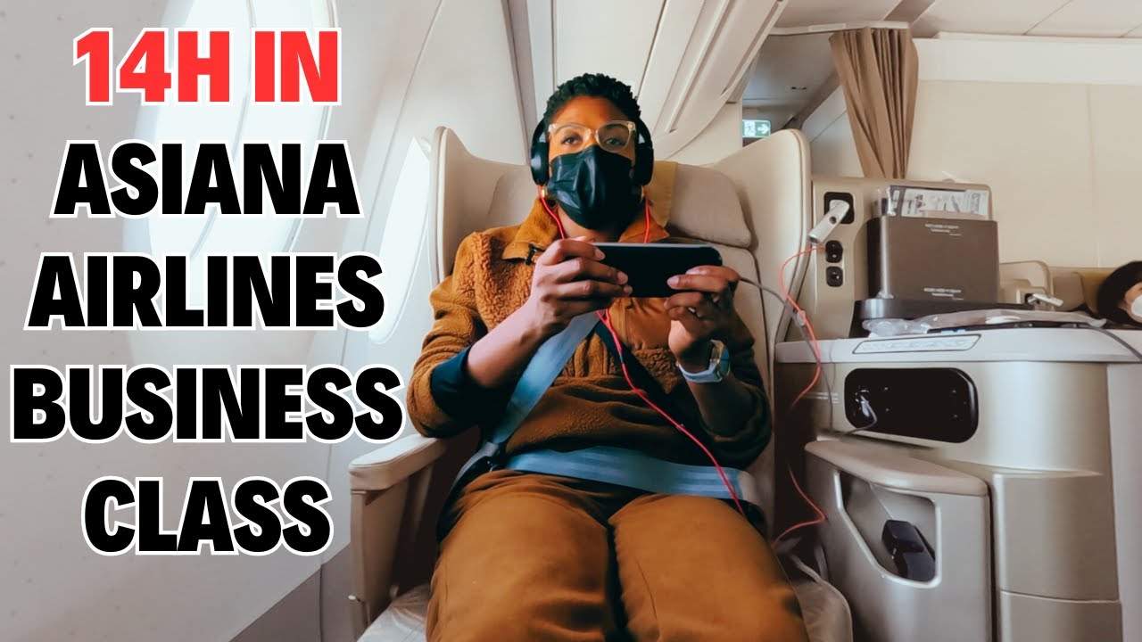 Asiana Airlines Business Class Seoul Incheon - London