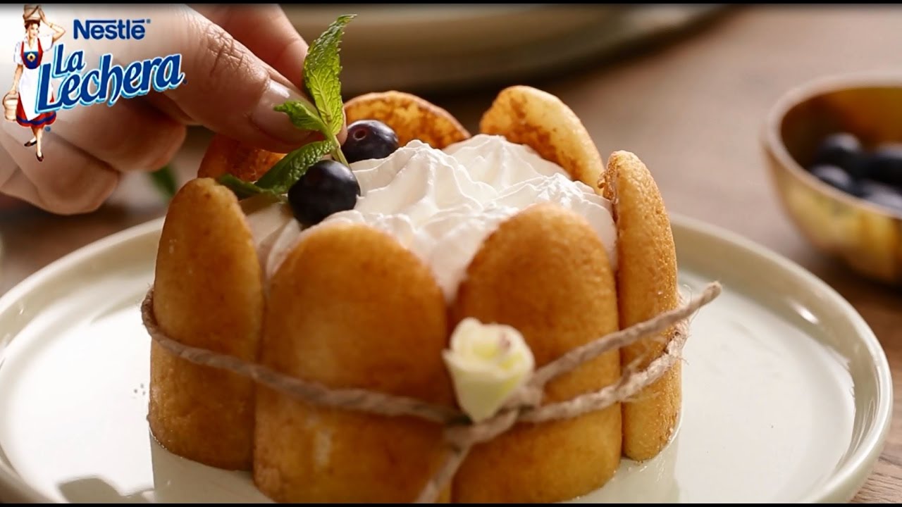 Charlota de mojito - Postres La Lechera