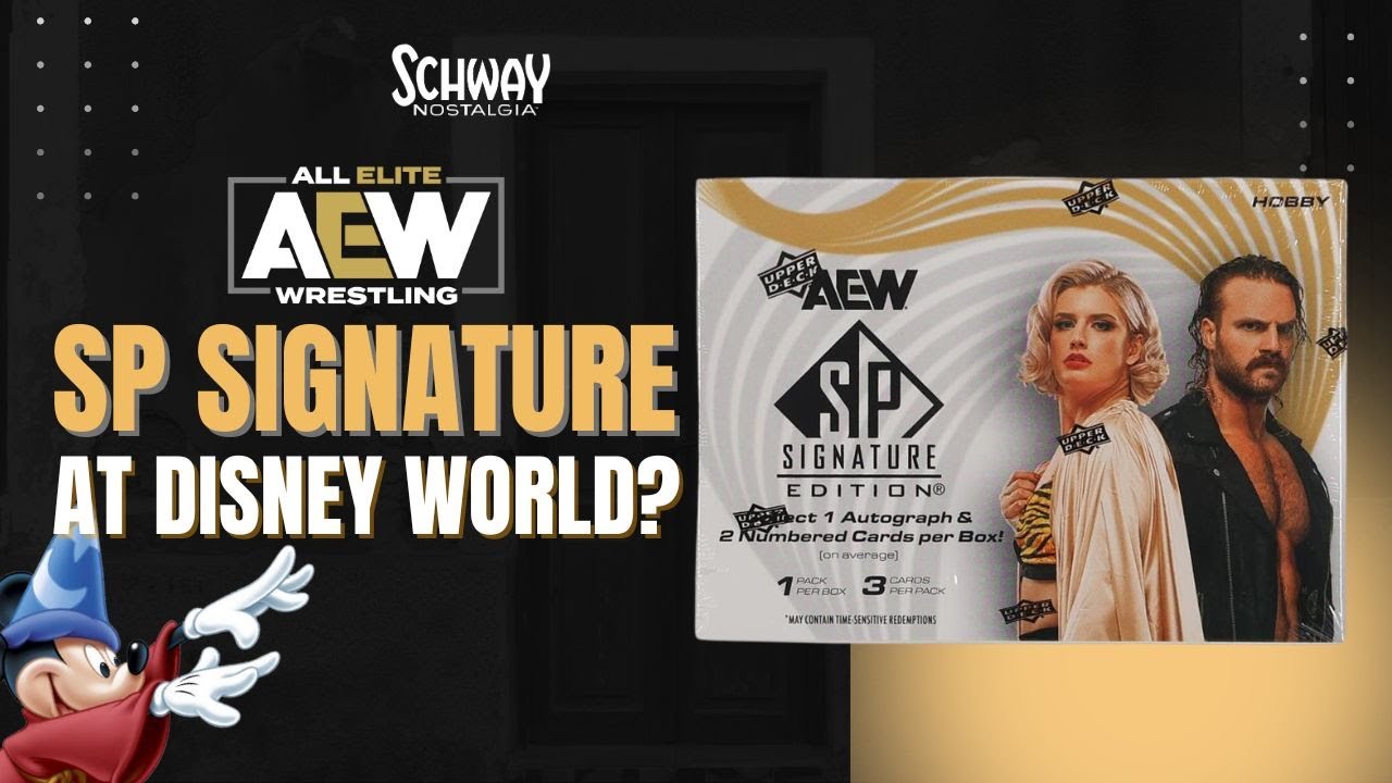 Я порвал автограф AEW SP… в Диснейленде?! 🎢🔥