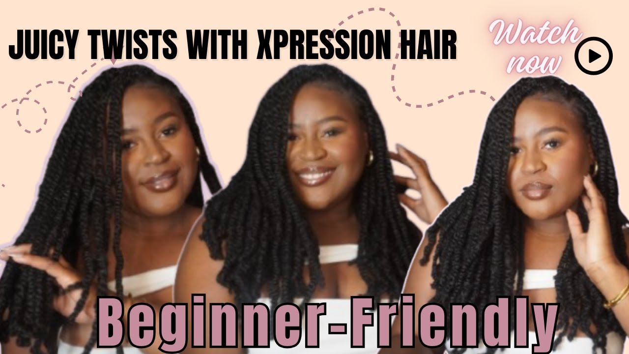 EASY TWISTS, BIG RESULTS! 💕 | Xpression Braiding Hair Tutorial